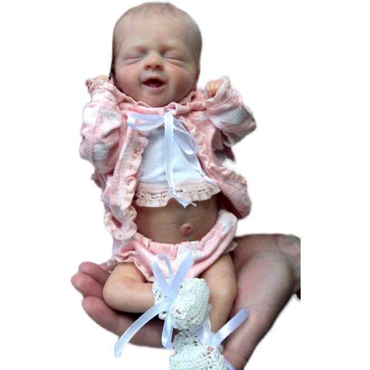 Ystalles จำลองแม่พิมพ์ตุ๊กตาทารกเกิดใหม่เครื่องประดับ DIY ตุ๊กตายังไม่เสร็จ
