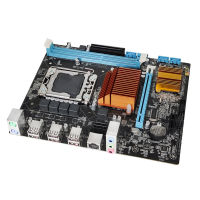 X58 LGA1366เมนบอร์ดคอมพิวเตอร์ suppot DDR3 RAM หน่วยความจำสำหรับ Xeon คอมพิวเตอร์เดสก์ท็อป Mainboard PCI-E 16X graphi.cs ช่องเสียบการ์ด