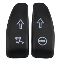 Motorcycle Turn Signal Extension Caps Black Extended Cover Switch Button for Touring Electra Glide Road Glide Flhx