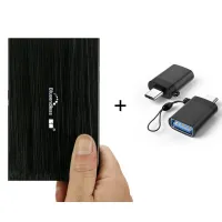 เคส Hdd Sata Micro-B/type C เพื่อ USB A 3.0กล่องฮาร์ดดิสก์เคสพกพาสำหรับความหนา7-9.5มม. สีฟ้าไม่มีที่สิ้นสุดกล่อง Hdd