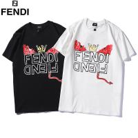 A02 ผู้ชาย/ผู้หญิงแฟชั่นแบรนด์เสื้อยืด fendis ท็อปส์