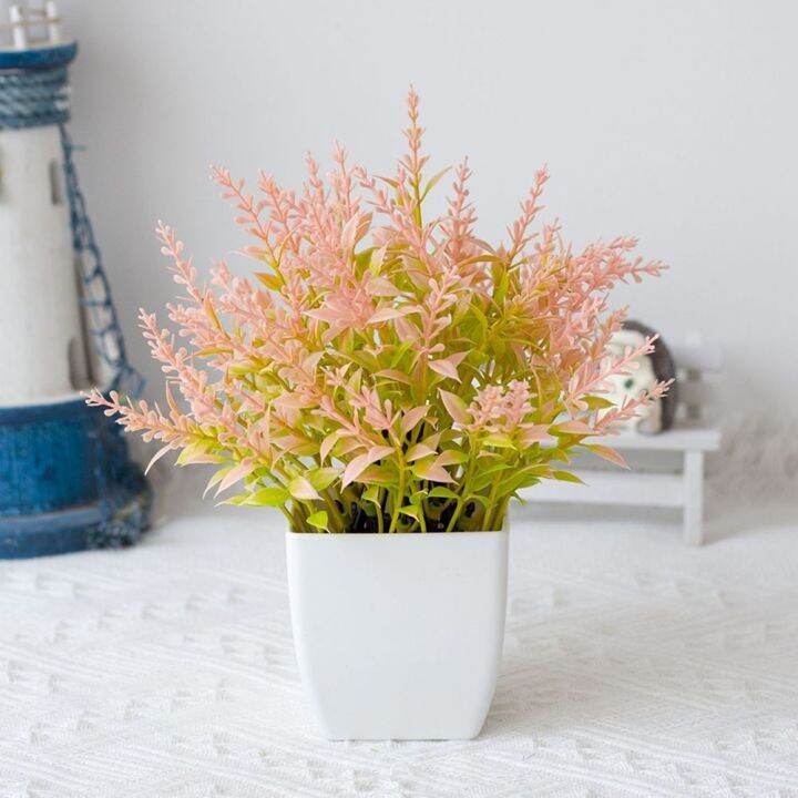 【VALUESP】 Artificial Bonsai Tree for Bedroom Decor Realistic Plant for