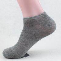 Ready Stock Man Pure Color Casual Sport Short Socks Business Breathable Boat Sock Ankle Sock