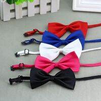 【ของขวัญฟรี】COD แมวสีชมพูที่สามารถปรับได้ Bowtie สุนัขสัตว์เลี้ยงคอ Bowknot เนคไท Bow Tie QC7311406