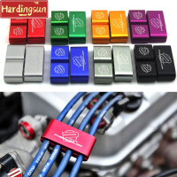 Hardingsun คลิปสายไฟตัวแยกแคล็มลวดไฟฟ้าแบบ JDM SPW รหัสผ่านสำหรับหัวเทียนรถยนต์3ชิ้น/แพ็ค