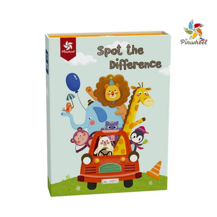 Pinwheel Toys Rewritable Intelligence Game Spot the Difference Lazada PH