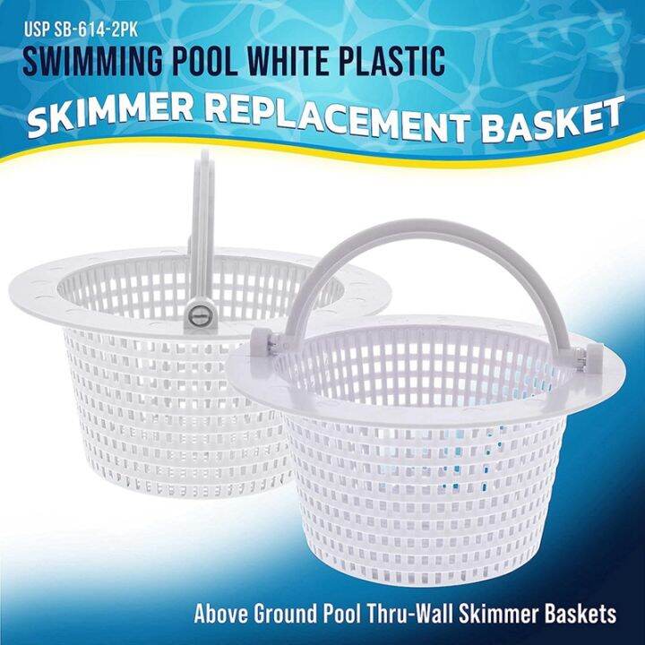 swimming-pool-skimmer-replacement-basket-with-handle-2-pack-above-ground-pool-thru-wall-skimmer-baskets