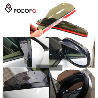 2Pcs Universal Car กระจกมองหลังคิ้วกันฝนที่ป้องกันหิมะกระบังแสง Shadow Protector