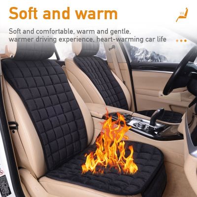 Soft Plush Car Seat Cover Winter Warm Seat Cushion Mat Universal Front And Back Seats Protector Interior Auto Accessories