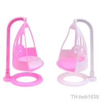 Mini Dollhouse Swing Chair For Girl Doll Miniature Furniture Toys Doll House Decoration Kids Play House Toys