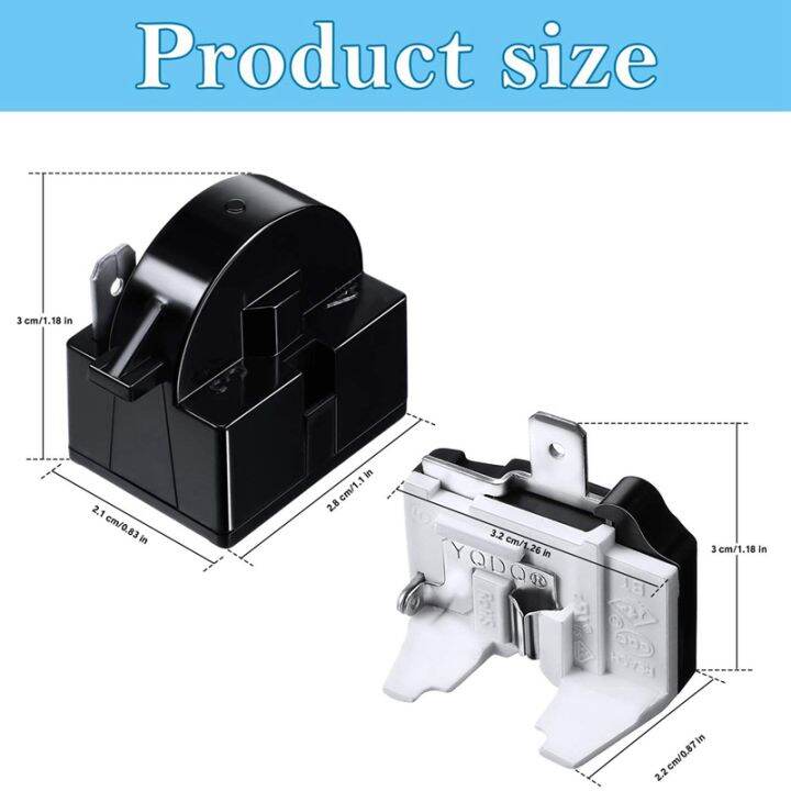 qp2-4-7-ptc-รีเลย์สตาร์ทเตอร์1-pin-ตู้เย็นรีเลย์สตาร์ทเตอร์และ6750c-0005p-ตู้เย็น-overload-protector