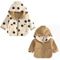 2023 Spring Autumn girls jacket Baby Boys Hooded jacket Double-sided use Kids Outerwear Toddler Girl Boy coat Children Jacket