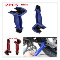 2pcs Scrubber Motorcycle blue bike set kit Gear Chain Brush Cleaner Tool For Ducati GT 1000 M900 M1000 MS4 MS4R MTS1000SDS DS