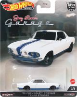 Hot Wheels Premium Car Culture Jay Reno Garage - 66 Chevrolet Corvair Jenko Stinger White HCJ84