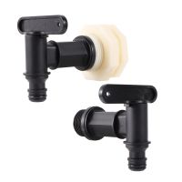 3/4"Thread Plastic IBC Tank Tap Garden Irrigation Hose Connector Valve Aquarium Fish Tank Replacement Valve Water Control Switch Valves