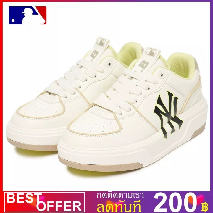 m-l-b-chunky-liner-new-york-yankees-beige-3asxca12n-50bgs-ถูกที่สุด-พร้อมโปรโมชั่นและสวนลด-สินค้ามีจำนวนจำกัด-สินค้ามีจำนวนจำกัด