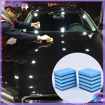 5/10Pcs Car Ceramic Coating Sponge Automobiles Glass Nano Wax Coat