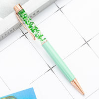 [In stock] สร้างสรรค์ ดอกไม้แห้ง入油笔 ปากกากลวงเจาะด้านบนน่ารักโฆษณาปากกาลูกลื่นน้ำมันปากกาของขวัญเลเซอร์ logo
