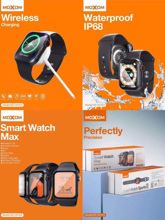 MOXOM MXWH03 Wireless bluetooth smart watch Lazada