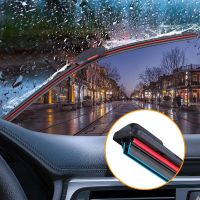 ZZOOI Car Windshield Wiper Blades Universal Water Repellent Wiper Blades Soft Double Layer Rubber Frameless Bracketless Car Wipers