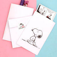 ?ลดล้างสต๊อก?Korea Cute Cartoon Snoopy Snoopy Small Paper Bag Mini Envelope Envelope Bag Ins Simple Packaging Bag LSF083