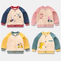 Children Clothing Thickened Fleece Jacket Autumn and Winter Warm and Breathable Cute Cartoon Coat Baby Cardigan Childrens Coat