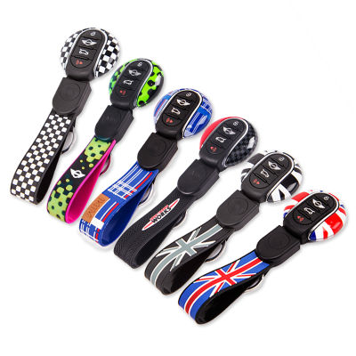 Fit for MINI Cooper S ONE JCW Genuine Car Key fob Cap Case Cover Protector Holder Union jack flag style F54 F55 F56 F57 F60