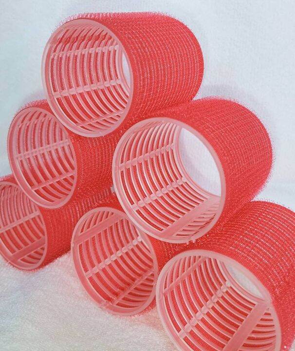 6 pcs VELCRO HAIR ROLLERS ( large ) Lazada PH