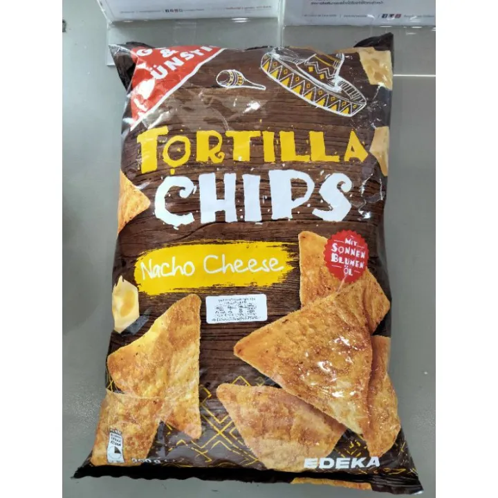 Hot Sale Edeka Tortilla Chips Nacho Cheese 300g Km3 Foodland Food