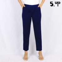 5UP กางเกงทรง Slim Legs รุ่น YH52245NB - สีกรมท่า