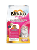 [ส่งฟรี] Nekko Love Mix Salmon for Kitten เน็กโกะ เลิฟมิกซ์ ลูกแมว ขนาด 3kg. rch-1