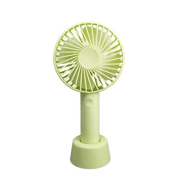 Portable Rechargeable USB Mini Hand Fan With Stand Holder | Lazada PH