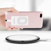 FLOVEME Qi Wireless Charger Receiver Micro USB Type C For iPhone 5W Wireless Charger Receiver Adapter For Samsung A50 A70 A40