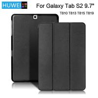 เคส HUWEI สำหรับ Samsung Galaxy Tab S2 9.7นิ้วฝาครอบขาตั้งเครื่องคอมพิวเตอร์ส่วนบุคคลแท็บเล็ต T810 T813 T815 T819 SM-T810 SM-T813 SM-T815เคส T819