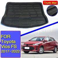 ถาดซับในรองเท้าบูท Error สำหรับโตโยต้า Vios FS 2017-2022ถาดพรมกระโปรงหลังรถพรมปูพื้นกระเป๋ากันน้ำได้ทุกสภาพอากาศ