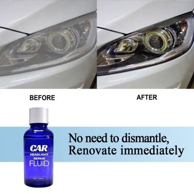 【JH】 30ML Car Headlight Repair Fluid Scratches Remover Retreading Maintenance Tools