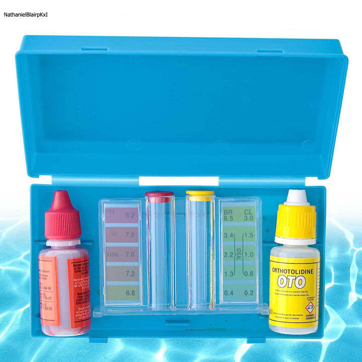 Swimming Pool Spa Water Chemical Test Kit OTO and Phenol Red Test