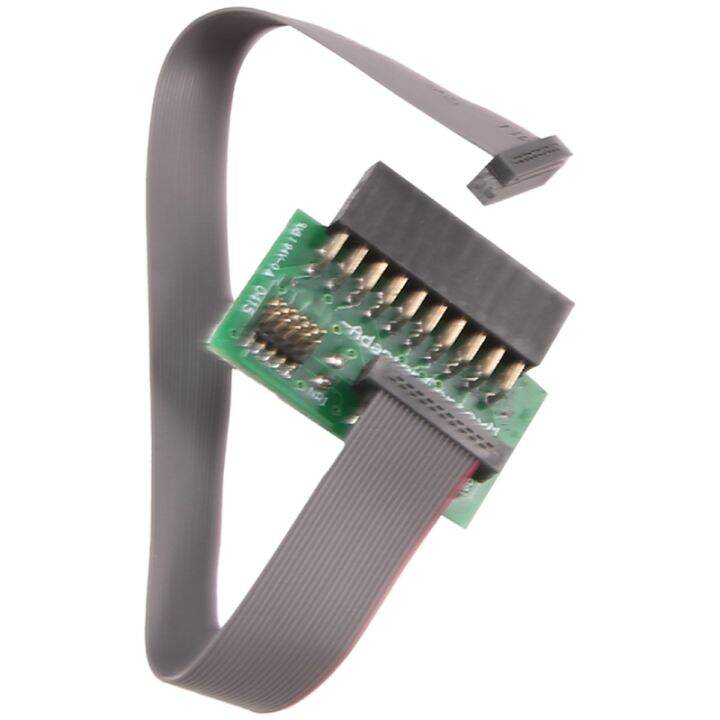 JTAG Cable Round Interface Board (2X10 2.54mm) to SWD (2X10 1.27) Lazada.co.th