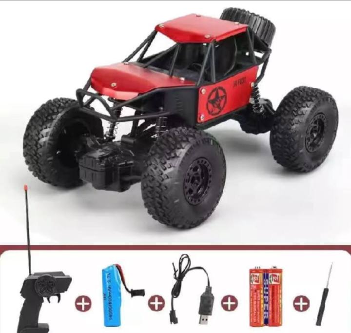 RC Truck Rechargeable 4WD Off Road RC Raptor Wireless Off Road RC