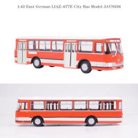 1:43หายาก East German LIAZ-677E City Bus Model JAVN036 Finished Product Collection Model