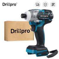 ไขควงไฟฟ้าไร้สาย18V ความเร็ว Brushless Impact Wrench Rechargable Drill Driver ไฟ LED สำหรับ Makita Battery