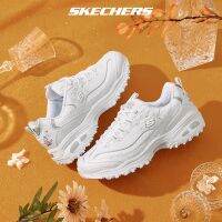 Skechers สเก็ตเชอร์ส รองเท้า ผู้หญิง Sport DLites 1.0 Shoes - 149466-WHT