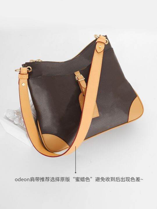 suitable-for-lv-presbyopia-odeon-transforms-leather-armpit-wide-shoulder-strap-bag-accessories-messenger-single-buy-vegetable-tanned-leather