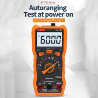 ZZOOI NJTY T21E Multimeter Multimetro Tester Digital Multimeter 6000 Counts Auto Ranging AC/DC Voltage Temperature Measuring Voltmeter