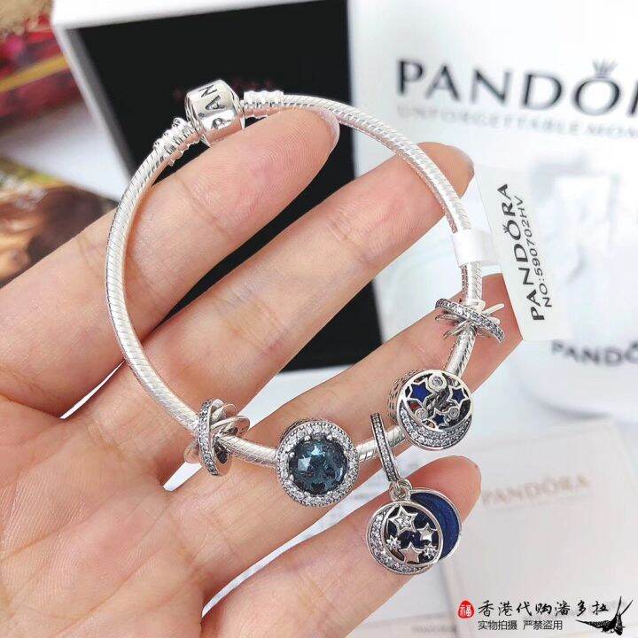 พร้อมส่ง-pandora-ของแท้100-เงินแท้พร้อมcharmsหัวใจของมหาสมุทรส่งเป็นของขวัญให้แฟนหรือเนื่องในโอกาสวันเกิด