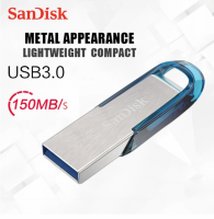 SanDisk USB สีฟ้า3.0แฟลชไดร์ฟ128GB 256GB 1TB อุปกรณ์จัดเก็บปากกาแฟลชไดร์ฟ CZ73 DrivesU ดิสก์สำหรับพีซี