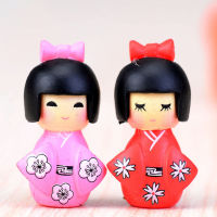 Jiogein 10pcs Mini Japanese Doll Decoration Doll Decoration Mini Crafts Mini Decor