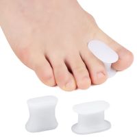 ✕ 1/2pair Silicone Gel Toe Separator Bone Thumb Orthotics Corrector Hallux Valgus Corrector Toe Separator Foot Pain Relief Tool