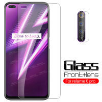 สำหรับ oppo realme 6 pro Glass 2 in 1 เลนส์กล้องป้องกันกระจกบน realmy raelme realmi 6 pro 6pro realme6 ป้องกันหน้าจอ Flm-fi9o