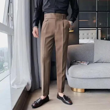 Style Your Wardrobe With Just The Brown Pants | Brown Pants Combination  Outfits Ideas | Pants outfit men, Brown pants men, Mens outfits